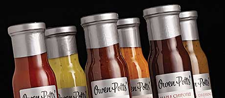 White flint flourish for Owen Potts Owen Potts