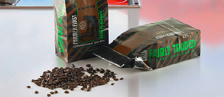 Compostable coffee pack P&B