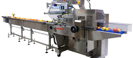 No more bruising Redpack Packaging Machinery has won orders for a further five P325S-FI machines for flow wrapping apples without a tray.