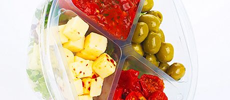 Salad container range extended