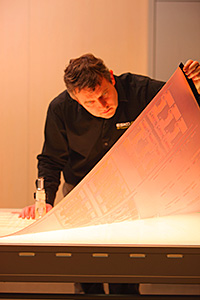 Flexography plate inspection