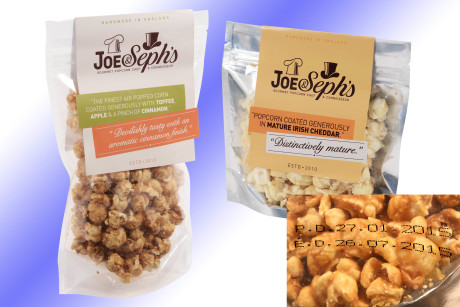 RX-S printer helps gourmet popcorn maker go global