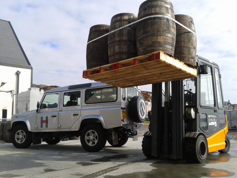 Whisky pallets built to last