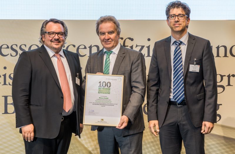 Mosca machine recognised for energy efficiency