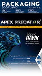 Packaging Scotland April - June 2018 front cover