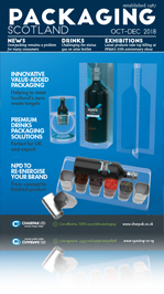 Packaging Scotland October - December 2018 front cover