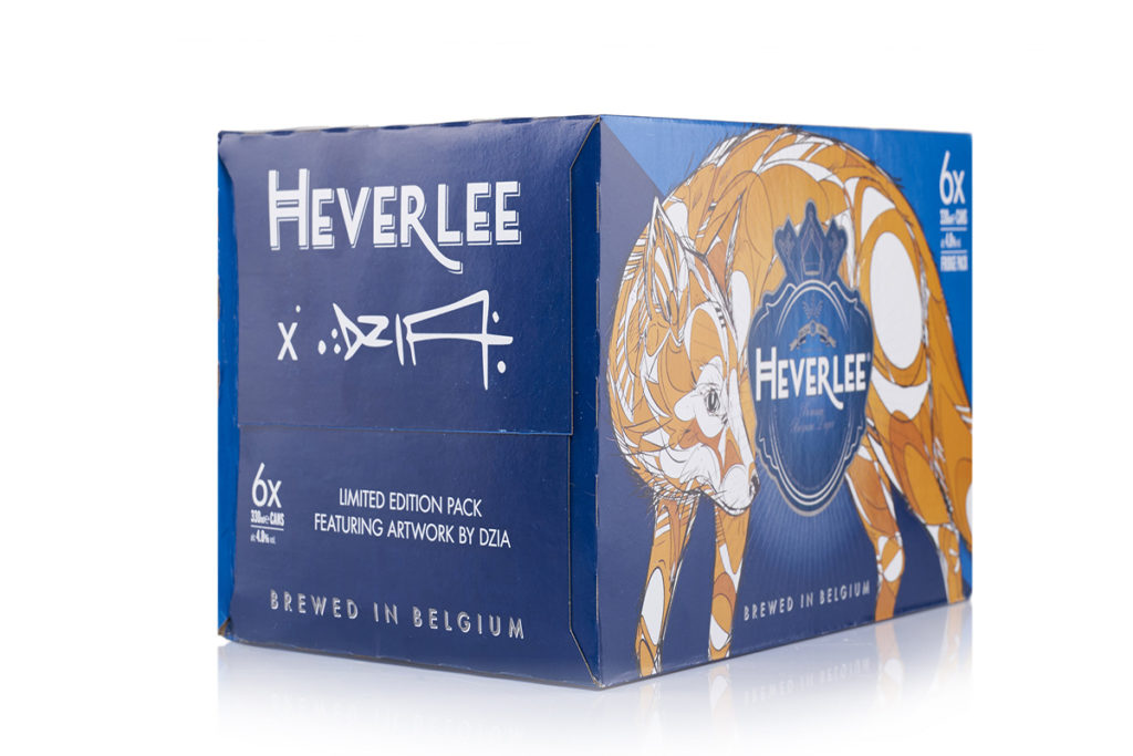 Feeling foxy: Heverlee unveils limited-edition cans and packaging Heverlee box design 2019