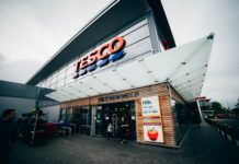 Tesco entrance