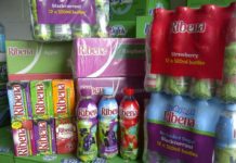 Lucozade Ribena Suntory sets 100% sustainable packaging target Ribena-All-Sizes-and-Flavours
