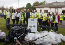 Greenock team backs community clean-up campaign