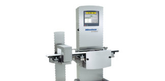 Minebea Intec checkweigher with metal detection