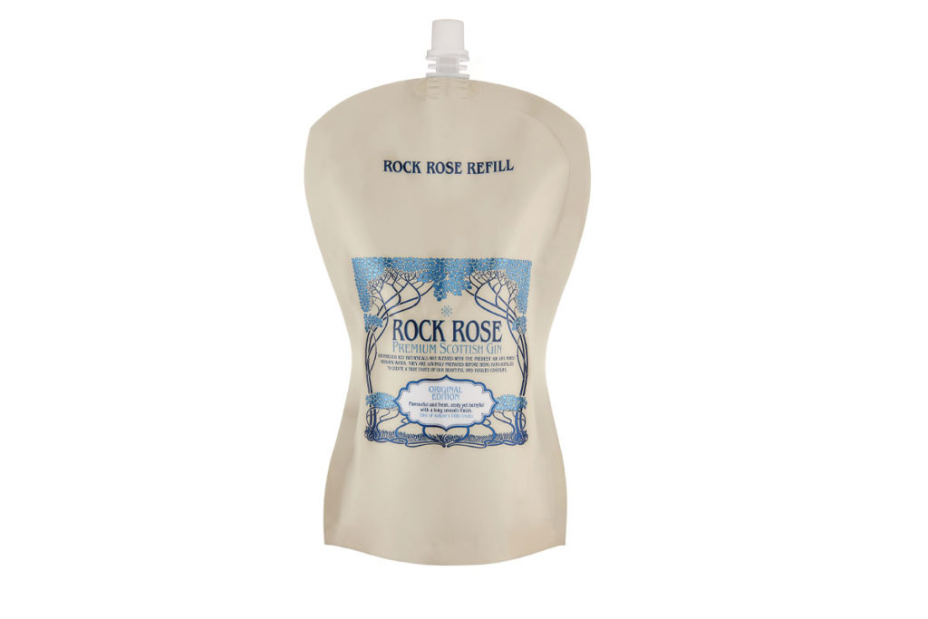 Rock Rose Gin's new refill pouches