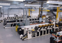 Green investment paying off label printing factory