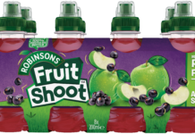 Fruit Shoot switches to clear bottles