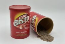 Food manufacturer reduces height of gravy paperboard drum