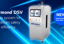 X-ray inspection system Dymond DSV: double detection performance through a smart split