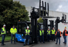 Glass packaging firm replaces diesel forklifts with electric models