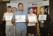Top Scottish print apprentices honoured at annual ceremony