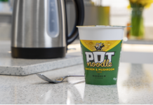 Pot Noodle to trial paper pots in Tesco