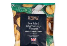 Aldi to introduce recycled plastic into own-label crisp packaging Aldi crisps packet