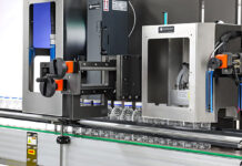 Domino launches bottle closure printing stations for labelless bottles Domino bottle closure printing stations