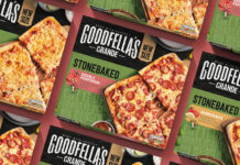 New pizza packaging ain’t half Grande! Sun Branding Goodfellas pizza packaging