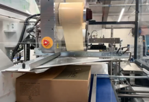 Automated bagging line puts manufacturer on the front foot Flexo 700 Ecom