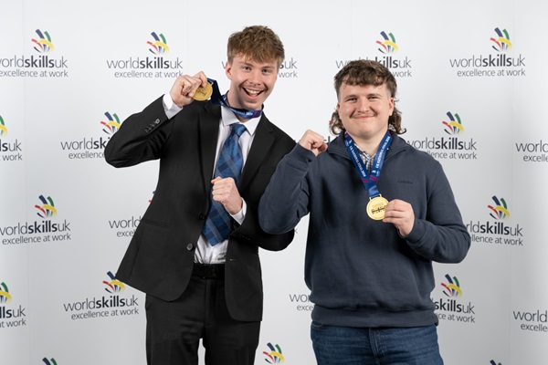 Aled Gore and Morgan Leyshon