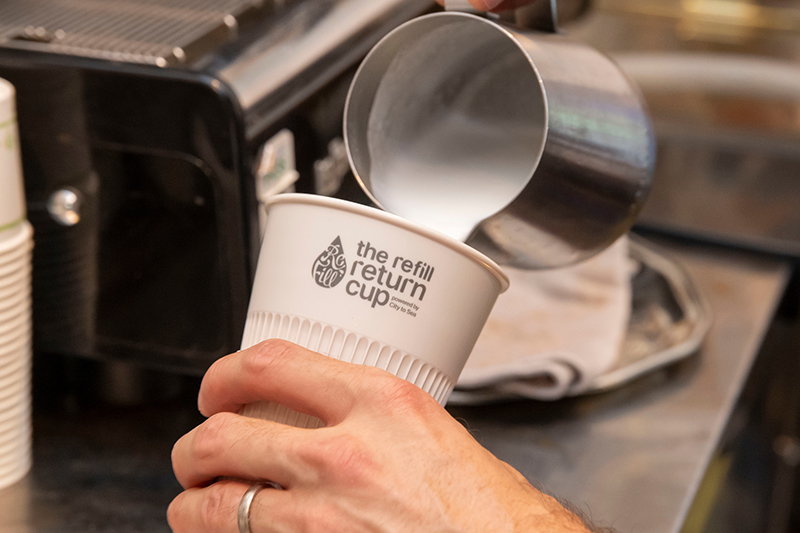 Refill Return Cup scheme
