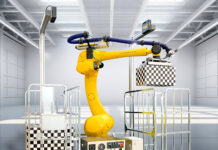 Time to automate: shifting the manufacturing narrative towards productivity FANUC UK curved arm robot