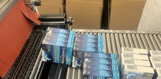 Packaging machinery production line