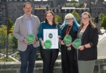 Sustainability measures help Aberdeen galleries and museums with award wins Councillors holding awards
