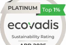 Luxury packaging business earns EcoVadis Platinum status EcoVadis Platinum sustainability logo