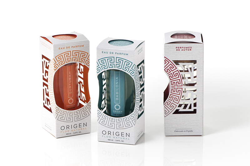 Origen Flor Natural by Hinojosa Packaging Galería Gráfica and Stora Enso