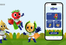 Alpro connected packaging graphic
