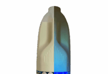 Milk packaging with invisible UV tags