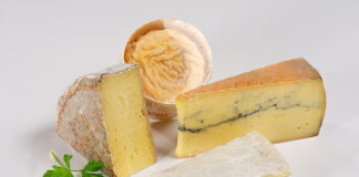 Food featuring advanced packaging materials