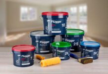 Paint container with 50% PCR plastic