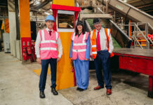 Amcor recycling facility in Heanor
