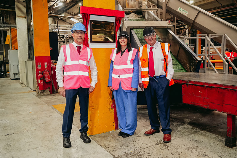 Amcor recycling facility in Heanor