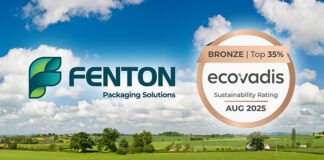 Fenton Packaging Solutions EcoVadis rating