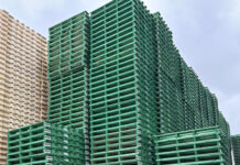 Reusable timber pallets