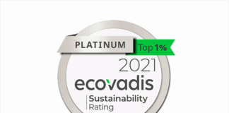 EcoVadis Platinum logo