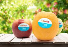 Coveris and TIPA enter exclusive agreement to deliver home compostable produce labels Fruit with compostable labels