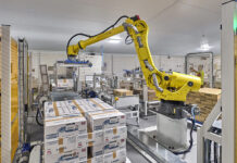 Robotic palletising system