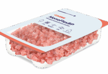 Mono-material tray for refrigerated food applications