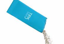 TIPA sachet with powder