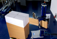 YPS offering ‘new concept in pallet wrapping’ Paper pallet wrapping machine