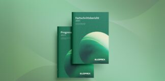 Front cover of SUDPACK sustainability report