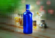 Spray decoration service helps brands to stand out Spirits bottle featuring spray decoration